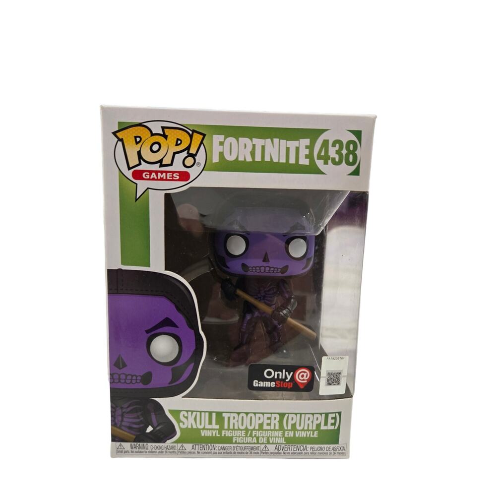 Funko Pop Games: Fortnite - Skull Trooper (Purple) #438 GameStop Exclusive